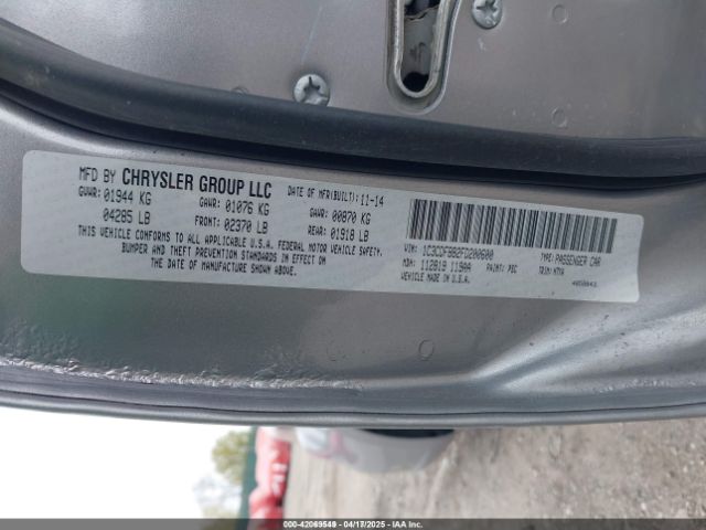 1C3CDFBB2FD200600 Dodge DART SXT
