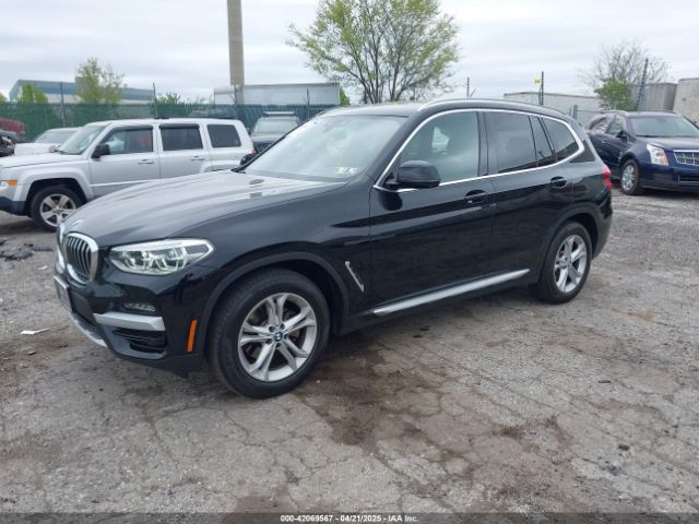 2021 BMW X3 5UXTY5C04M9F93699 Photo 1