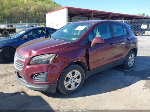 3GNCJKSB7GL276376 Chevrolet Trax 1ls