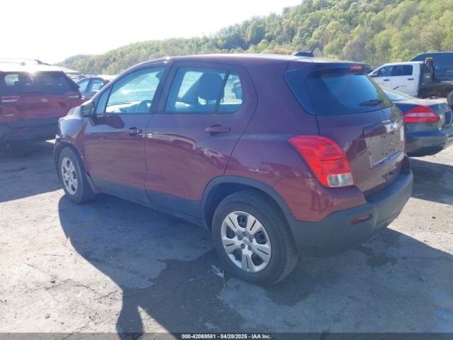 3GNCJKSB7GL276376 Chevrolet Trax 1ls