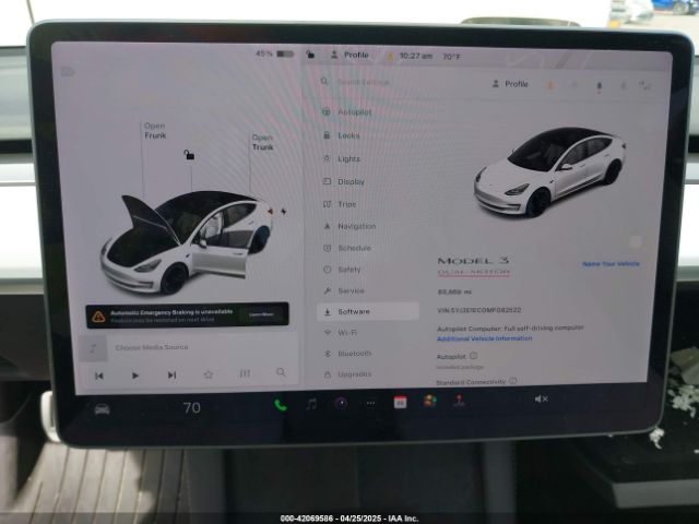2021 TESLA MODEL 3 5YJ3E1EC0MF082522 Photo 6