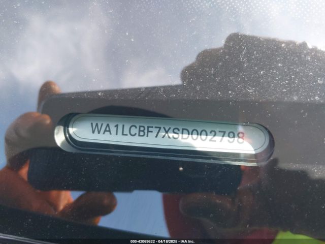 WA1LCBF7XSD002798 Audi Q7 Premium Plus 45 Tfsi Quattro Tiptronic