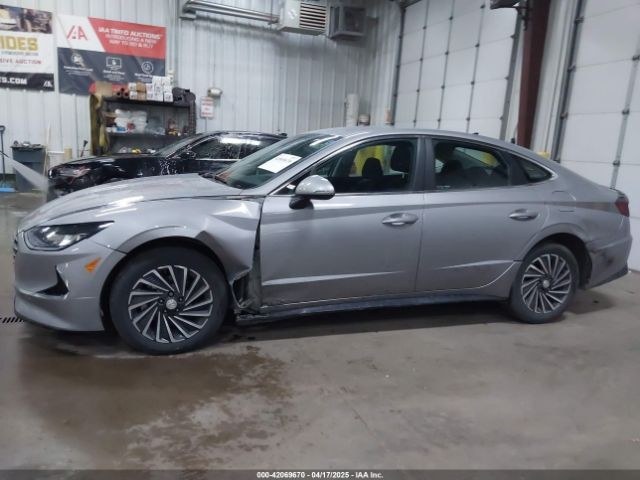 KMHL34JJ0PA055051 Hyundai Sonata Hybrid Sel
