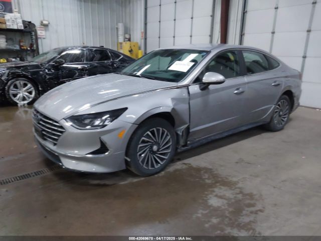 KMHL34JJ0PA055051 Hyundai Sonata Hybrid Sel