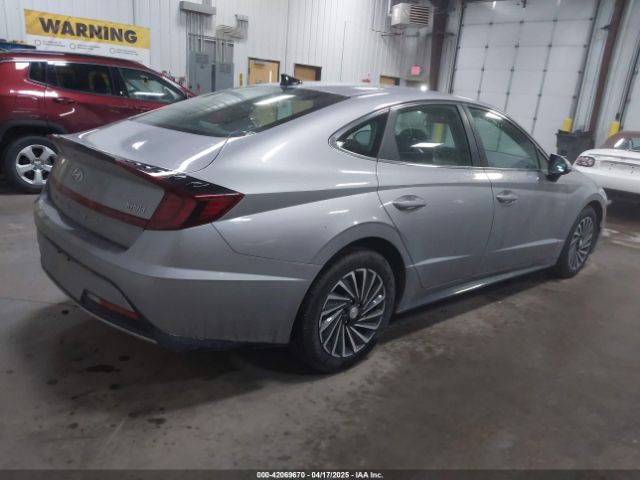 KMHL34JJ0PA055051 Hyundai Sonata Hybrid Sel