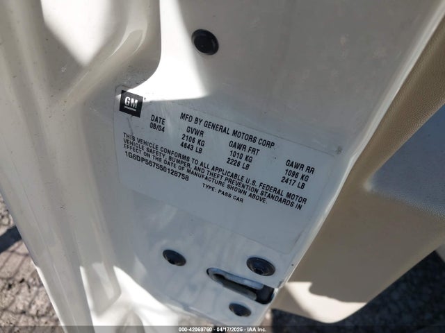 2005 CADILLAC CTS 1G6DP567550128758 Photo 8