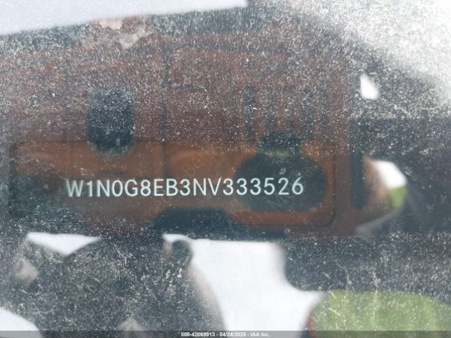W1N0G8EB3NV333526 Mercedes-Benz Glc 300 4matic Suv