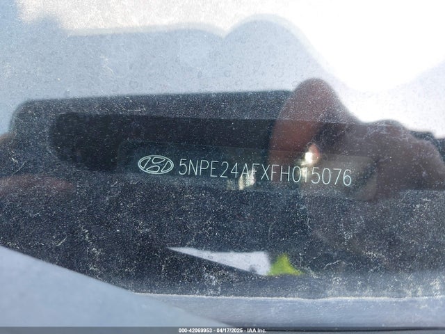 5NPE24AFXFH015076 Hyundai SONATA SE