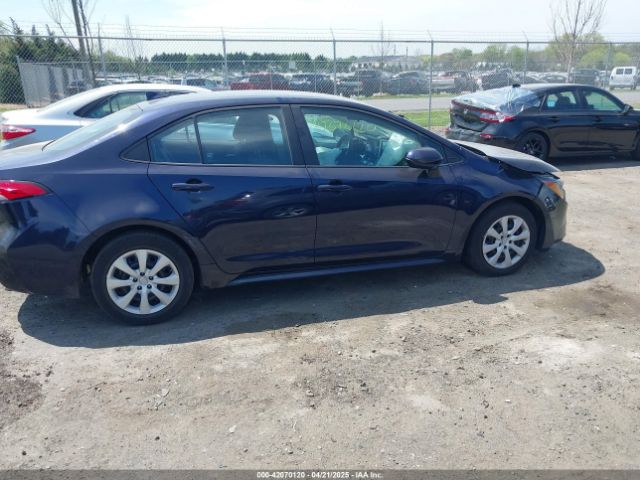 5YFEPMAE2MP232761 Toyota COROLLA LE