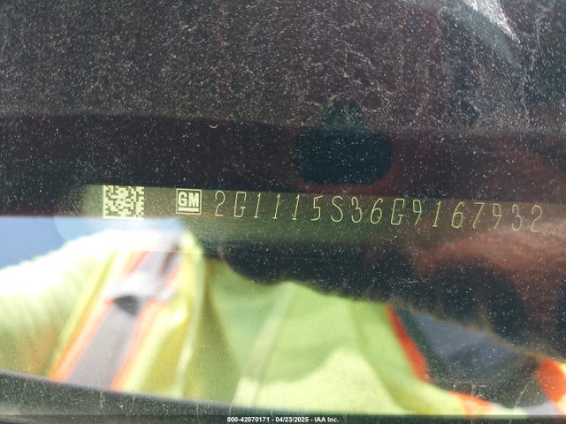 2G1115S36G9167932 Chevrolet Impala 2lt