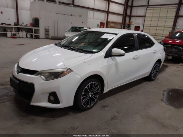 5YFBURHE2FP347927 Toyota Corolla S Plus