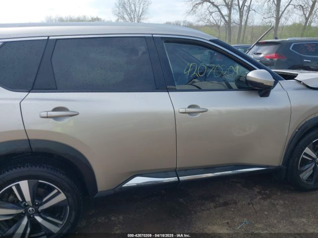 JN8AT3CA4MW028473 Nissan Rogue Sl Fwd