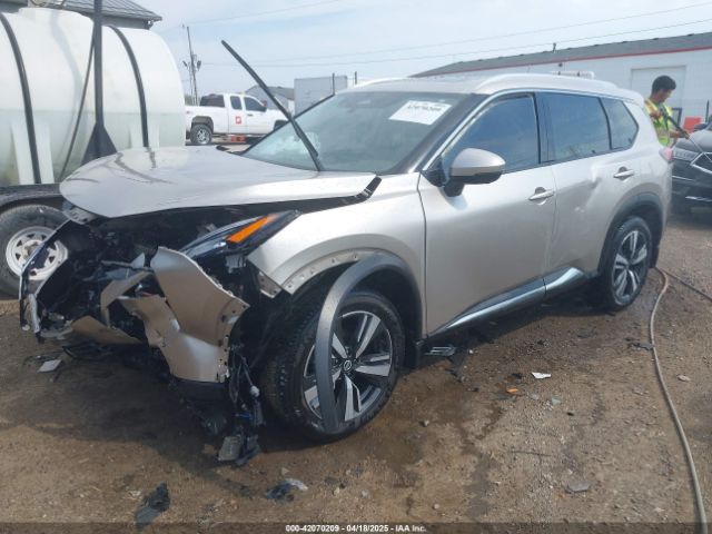 JN8AT3CA4MW028473 Nissan Rogue Sl Fwd