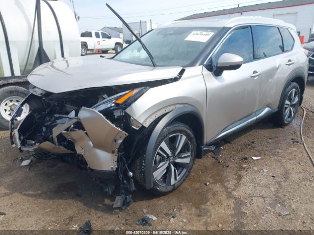 JN8AT3CA4MW028473 Nissan Rogue Sl Fwd