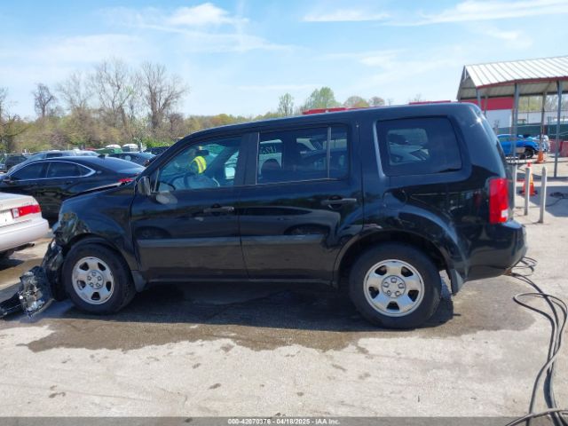 5FNYF4H29EB043405 Honda PILOT LX