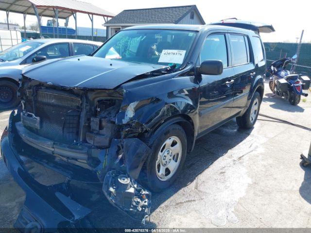 5FNYF4H29EB043405 Honda PILOT LX
