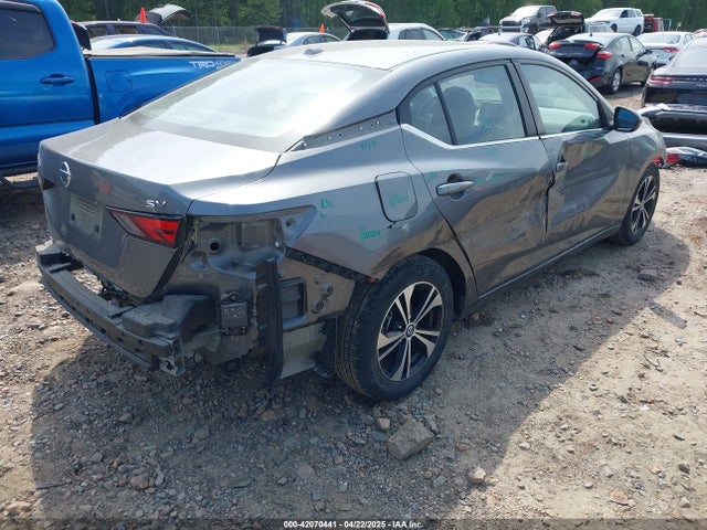 3N1AB8CV9MY261596 Nissan Sentra Sv Xtronic Cvt