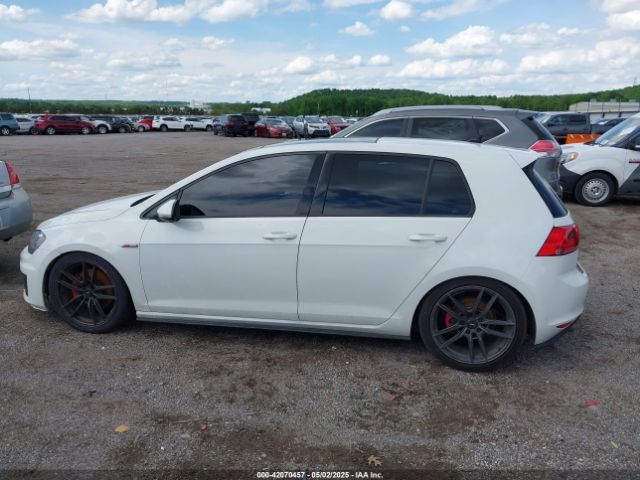 3VW4T7AUXGM054915 Volkswagen Golf Gti Se 4-door