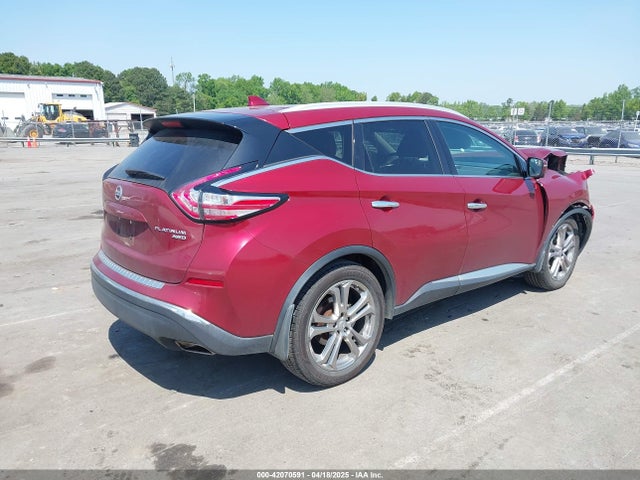 5N1AZ2MHXJN141566 Nissan Murano Platinum