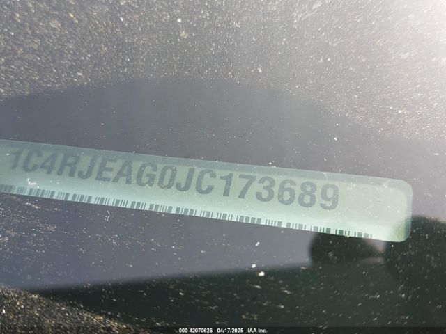 2018 JEEP GRAND CHEROKEE 1C4RJEAG0JC173689 Photo 8