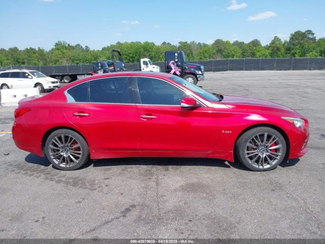JN1FV7AR3HM870642 Infiniti Q50 3.0t Red Sport 400