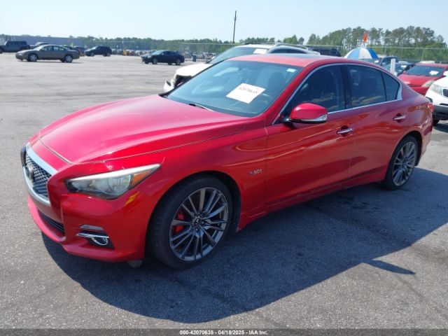 JN1FV7AR3HM870642 Infiniti Q50 3.0t Red Sport 400
