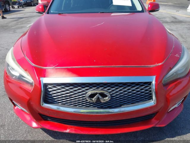 JN1FV7AR3HM870642 Infiniti Q50 3.0t Red Sport 400