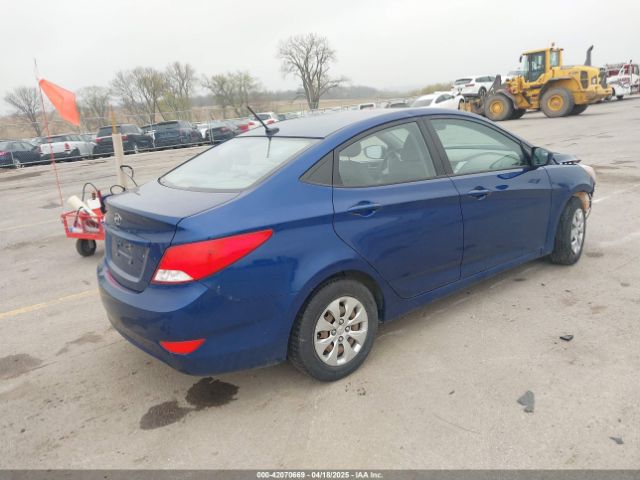 KMHCT4AE9GU105608 Hyundai ACCENT SE