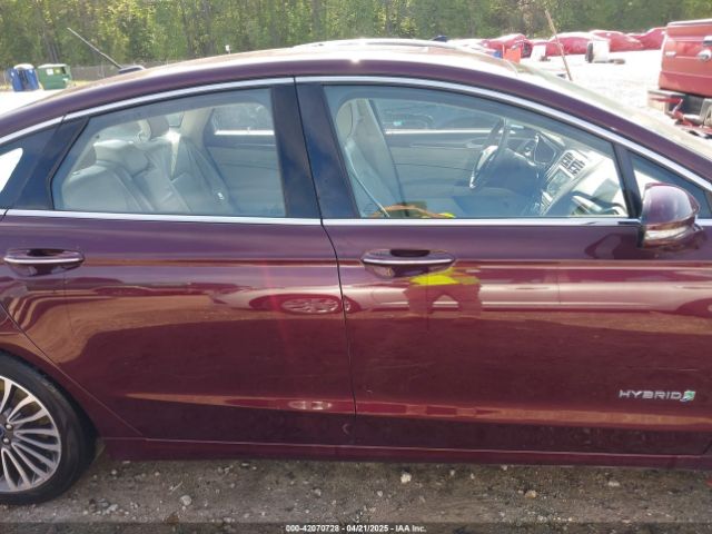 3FA6P0RU2HR140564 Ford Fusion Hybrid Platinum