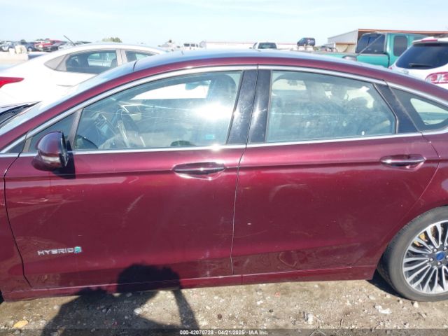 3FA6P0RU2HR140564 Ford Fusion Hybrid Platinum