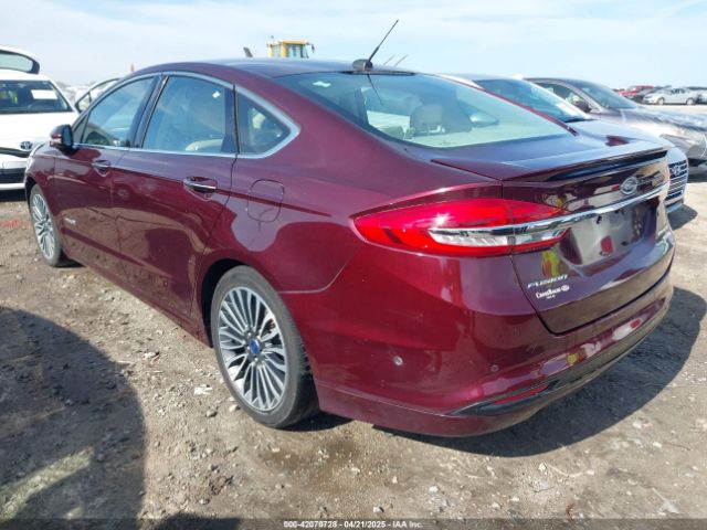 3FA6P0RU2HR140564 Ford Fusion Hybrid Platinum