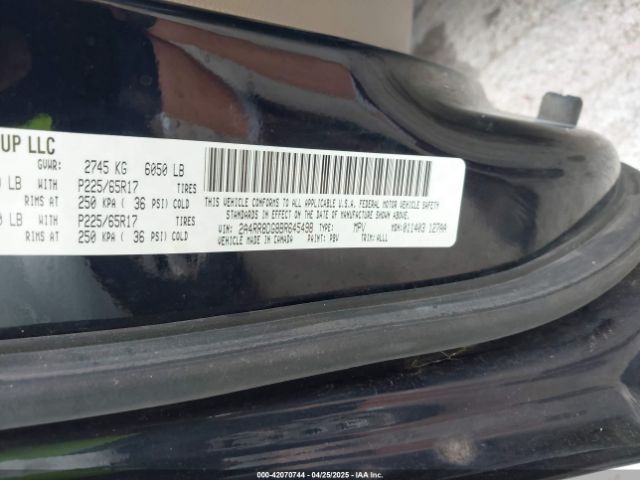 2011 CHRYSLER TOWN & COUNTRY 2A4RR8DG8BR645498 Photo 8