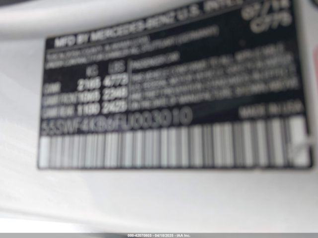 55SWF4KB6FU003010 Mercedes-Benz C 300 4matic/luxury 4matic/sport 4matic