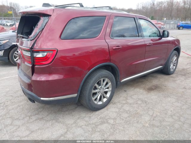 1C4RDJAG2JC431680 Dodge Durango Sxt Awd