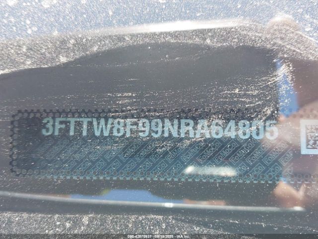 3FTTW8F99NRA64805 Ford Maverick Lariat