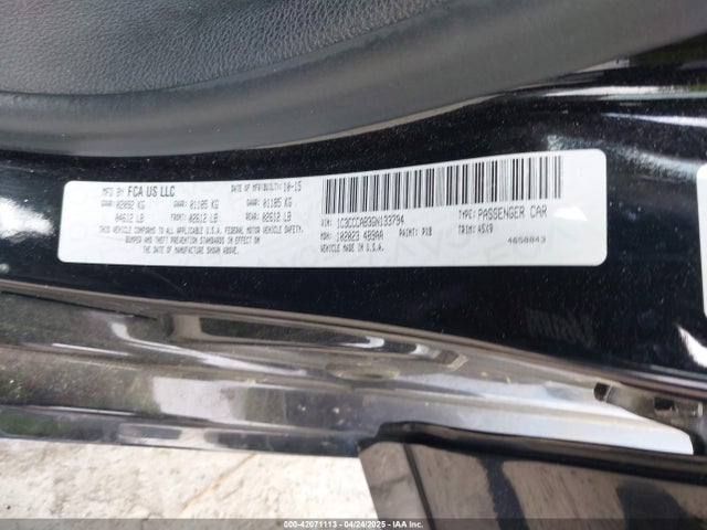 Chrysler 200 2016 1C3CCCAB3GN133794 Image 9