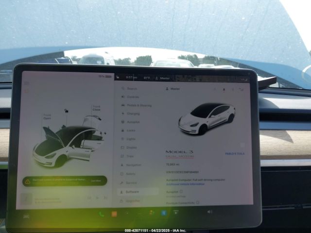 2021 TESLA MODEL 3 5YJ3E1EC5MF984891 Photo 6