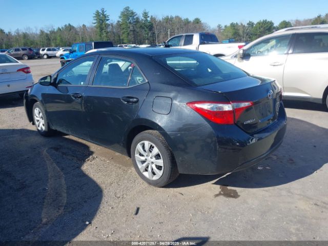 2T1BURHE9GC521686 Toyota COROLLA LE