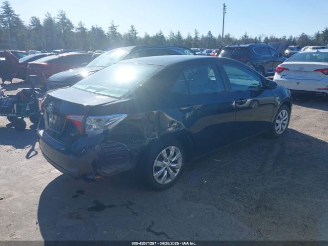 2T1BURHE9GC521686 Toyota COROLLA LE