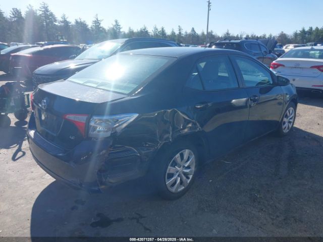 2T1BURHE9GC521686 Toyota COROLLA LE