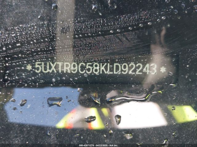 5UXTR9C58KLD92243 BMW X3 Xdrive30i