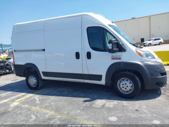 3C6TRVBG0KE547779 RAM Promaster 1500 High Roof 136 Wb