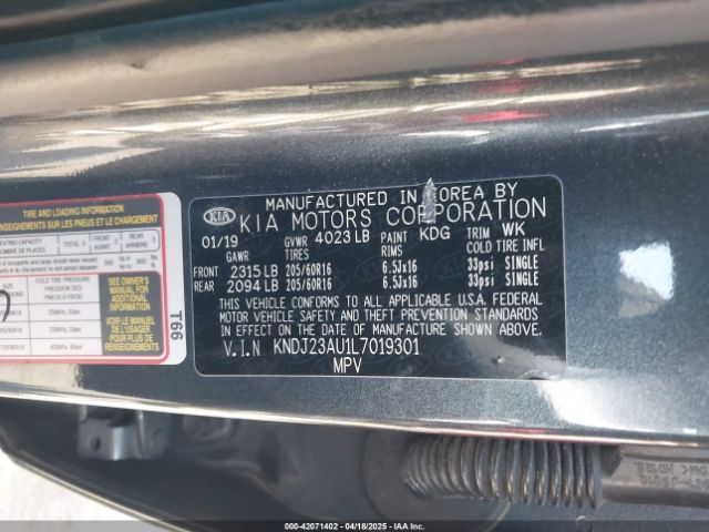 2020 KIA SOUL KNDJ23AU1L7019301 Photo 8