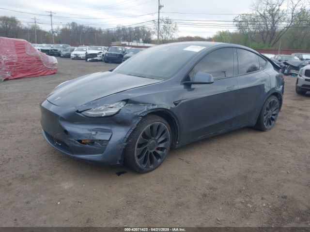 2020 TESLA MODEL Y 5YJYGDEF8LF046961 Photo 1