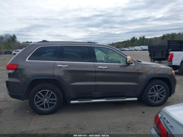 1C4RJFBG4JC268356 Jeep Grand Cherokee Limited 4x4