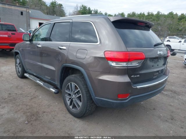 1C4RJFBG4JC268356 Jeep Grand Cherokee Limited 4x4