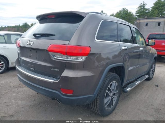 1C4RJFBG4JC268356 Jeep Grand Cherokee Limited 4x4