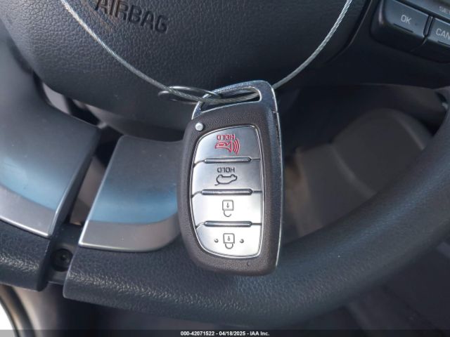KMHC65LC2HU050185 Hyundai Ioniq Hybrid Blue