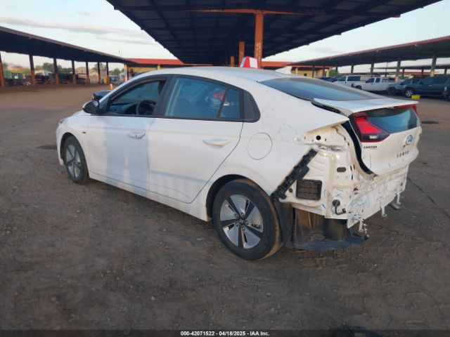 KMHC65LC2HU050185 Hyundai Ioniq Hybrid Blue
