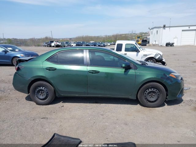 2T1BURHE1GC617473 Toyota COROLLA LE